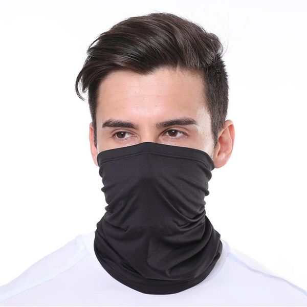 1 pc solid color cycling bandana outdoor scarf men women sun protection scarf neck cover riding camping activities 24*42cm, Black
1 pc solid color cycling bandana outdoor scarf men women sun protection scarf neck cover riding camping activities 24*42cm, Black