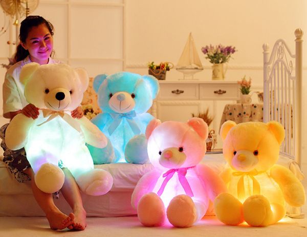 30cm 50cm pendant bow tie teddy bears stuff luminous bear doll built-in led colorful luminou function valentine's day gift birthday par
30cm 50cm pendant bow tie teddy bears stuff luminous bear doll built-in led colorful luminou function valentine's day gift birthday par