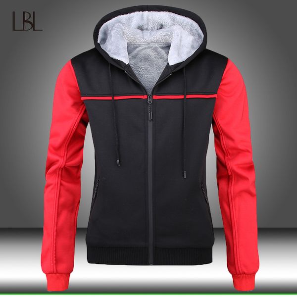 mens casual winter thickened warm coat zipper hooded fleece long sleeve male patchwork coats kg-254, Black;brown
mens casual winter thickened warm coat zipper hooded fleece long sleeve male patchwork coats kg-254, Black;brown