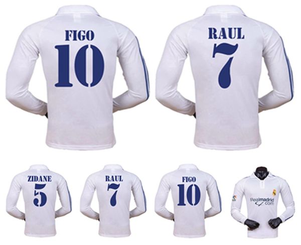 2001 2002 real madrid home longsleeve soccer jersey zidane figo hierro raul morientes custom version shirt vintage je, Black;yellow
2001 2002 real madrid home longsleeve soccer jersey zidane figo hierro raul morientes custom version shirt vintage je, Black;yellow