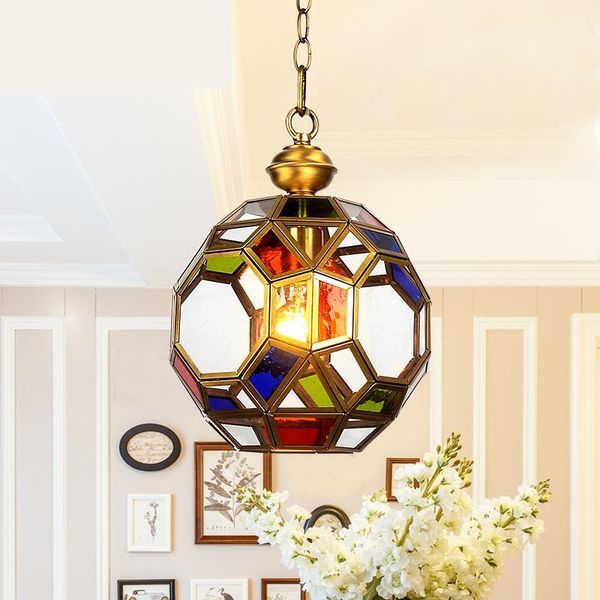 hallway porch colorful pendant lamp retro america style glass ball copper hanging lamp home industrial lighting e27 led lustres
hallway porch colorful pendant lamp retro america style glass ball copper hanging lamp home industrial lighting e27 led lustres