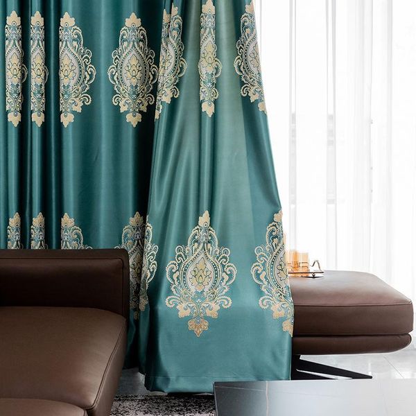 curtain & drapes jacquard modern european-style thickening living room bedroom window balcony shading insulation customization
curtain & drapes jacquard modern european-style thickening living room bedroom window balcony shading insulation customization
