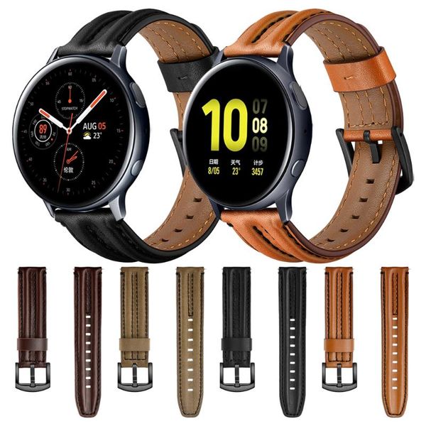 watch bands easyfit leather strap for samsung galaxy active2 44mm active 2 40mm band straps smartwatch watchband bracelet accessories, Black;brown
watch bands easyfit leather strap for samsung galaxy active2 44mm active 2 40mm band straps smartwatch watchband bracelet accessories, Black;brown