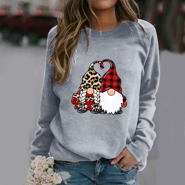women's t-shirt women sweatshirt christmas santa claus printed pullover autumn casual long sleeve o-neck loose hoodie fashion ladies st, White
women's t-shirt women sweatshirt christmas santa claus printed pullover autumn casual long sleeve o-neck loose hoodie fashion ladies st, White