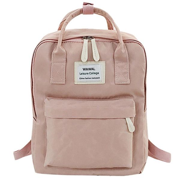 backpack 2021 ladies nylon waterproof large capacity travel female student fashion school bag
backpack 2021 ladies nylon waterproof large capacity travel female student fashion school bag