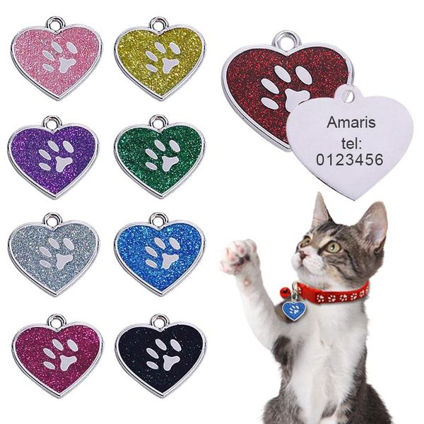 cat collars & leads customized pet id tag heart-shaped collar name pendant personalized engraved dog nameplate accessory
cat collars & leads customized pet id tag heart-shaped collar name pendant personalized engraved dog nameplate accessory