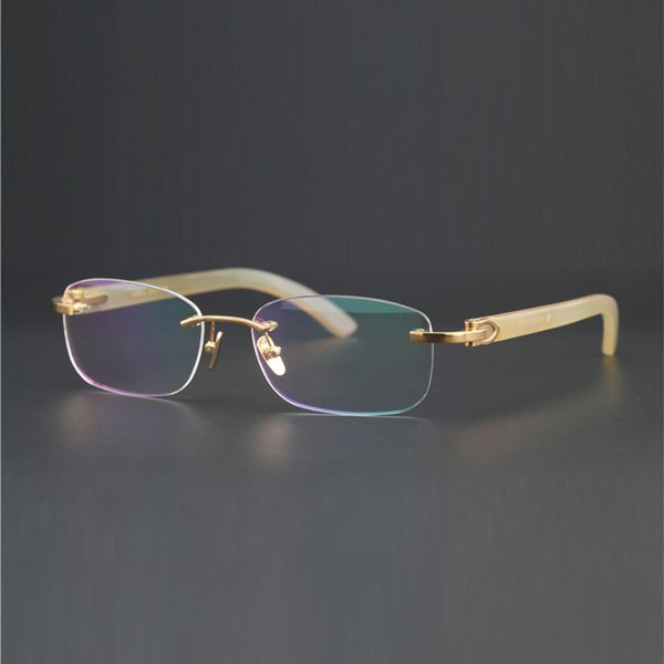 luxury designer glasses vazrobe buffalo horn eyeglasses male rimless glasses men reading spectacles for prescription frameless gold 66eo gj4, White;black
luxury designer glasses vazrobe buffalo horn eyeglasses male rimless glasses men reading spectacles for prescription frameless gold 66eo gj4, White;black