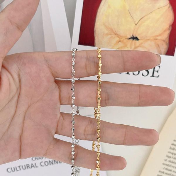 chains explosive japanese and korean version of the fashion all- chain lady necklace square corner accessories wholesale, Silver
chains explosive japanese and korean version of the fashion all- chain lady necklace square corner accessories wholesale, Silver