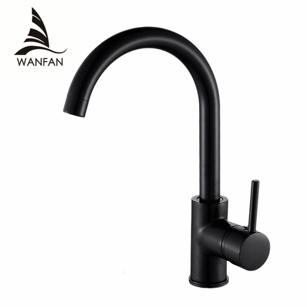 kitchen faucets brass sink water 360 rotate swivel mixer single holder hole black tap 7115 1m09
kitchen faucets brass sink water 360 rotate swivel mixer single holder hole black tap 7115 1m09