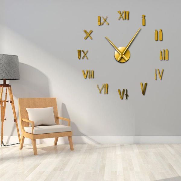 wall clocks barber shop tools diy clock with mirror numbers stickers beauty salon frameless silent exclusive for art decor
wall clocks barber shop tools diy clock with mirror numbers stickers beauty salon frameless silent exclusive for art decor