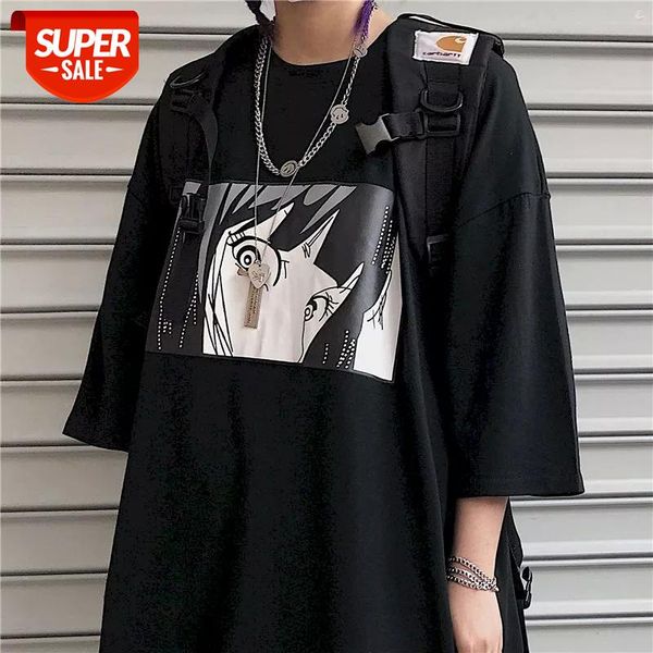 T-shirt women's dark thin style anime printed t-shirt women Korean version of loose casual short-sleeved t-shirt female student #Zr1G, White
T-shirt women's dark thin style anime printed t-shirt women Korean version of loose casual short-sleeved t-shirt female student #Zr1G, White