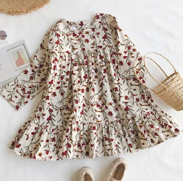 girl's dresses 2021 spring summer girls casual kids flower print round collar long sleeve one-piece a-line dress, Red;yellow
girl's dresses 2021 spring summer girls casual kids flower print round collar long sleeve one-piece a-line dress, Red;yellow