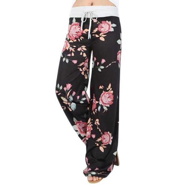 yoga outfits flower printing straight pants belt splicing women drawstring loose elastic breathable soft wide leg trousers, White;red
yoga outfits flower printing straight pants belt splicing women drawstring loose elastic breathable soft wide leg trousers, White;red