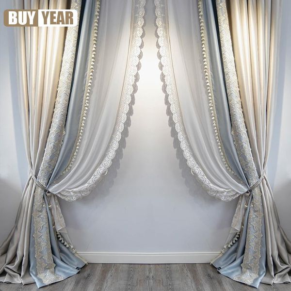curtain & drapes french luxury curtains for living room high-end atmospheric bedroom bay window silk pattern high-precision lace gauze
curtain & drapes french luxury curtains for living room high-end atmospheric bedroom bay window silk pattern high-precision lace gauze