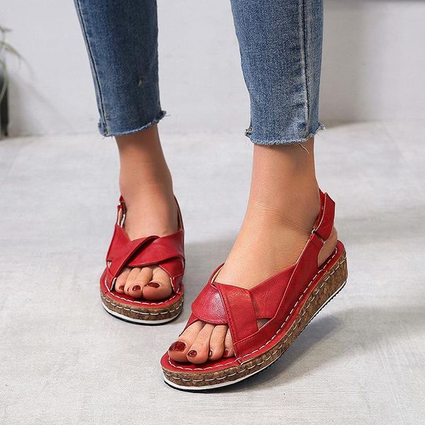 sandals women summer 2021 female shoes woman peep-toe wedge comfortable slip-on flat sandalias, Black
sandals women summer 2021 female shoes woman peep-toe wedge comfortable slip-on flat sandalias, Black