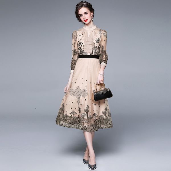 super fairy french heavy industry embroidery mesh dress 2021 autumn ruffle slim a-shaped lady skirt, Black;gray
super fairy french heavy industry embroidery mesh dress 2021 autumn ruffle slim a-shaped lady skirt, Black;gray