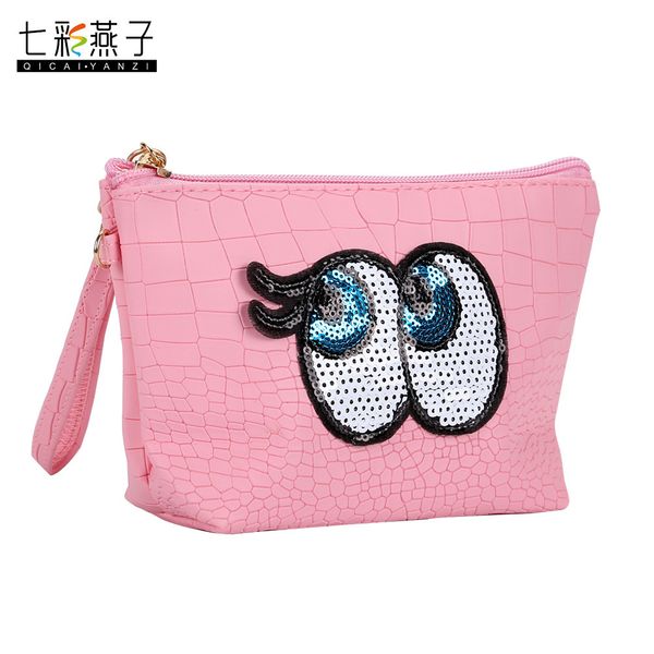 cosmetic bag bruce eye makeup solid color handbag cartoon pu
cosmetic bag bruce eye makeup solid color handbag cartoon pu