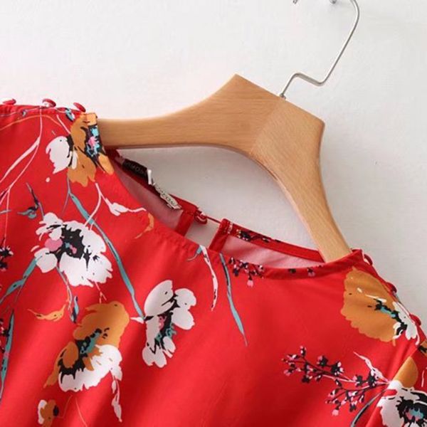 spring a-line women dress floral printed dress elastic chiffon female vestido casual waist long dress, Black;gray
spring a-line women dress floral printed dress elastic chiffon female vestido casual waist long dress, Black;gray