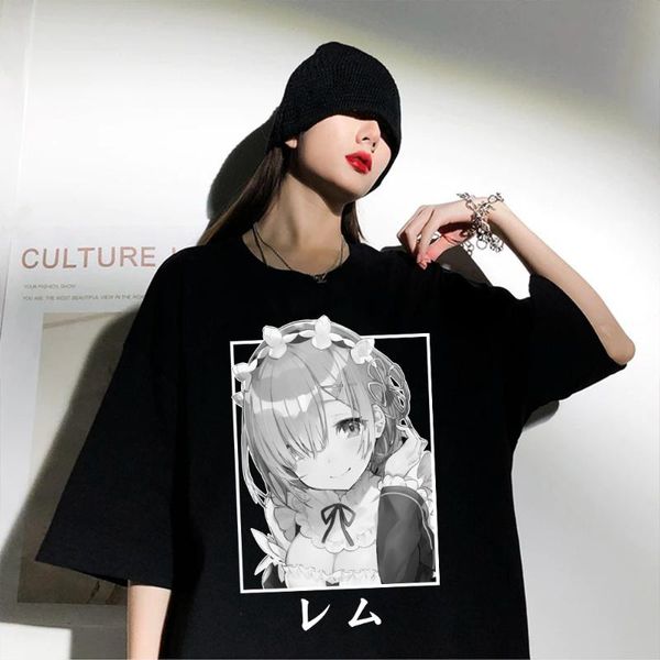 men's t-shirts re:zero restarting life from zero in world print short sleeve t shirt harajuku, White;black
men's t-shirts re:zero restarting life from zero in world print short sleeve t shirt harajuku, White;black
