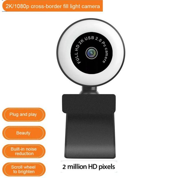 cameras hd 1080p 2k computer camera auto focus webcam with microphone led light fill web cam for lapvideo calling
cameras hd 1080p 2k computer camera auto focus webcam with microphone led light fill web cam for lapvideo calling