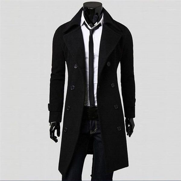 winter men slim stylish thick trench coat double breasted long windbreaker woolen jacket parka #1206 a#7331, Black
winter men slim stylish thick trench coat double breasted long windbreaker woolen jacket parka #1206 a#7331, Black