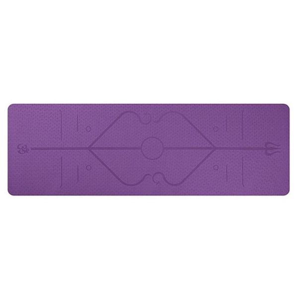 yoga mats 183 x 61cm tpe anti-slip carpet mat with body line 6mm multi-functional green purple
yoga mats 183 x 61cm tpe anti-slip carpet mat with body line 6mm multi-functional green purple
