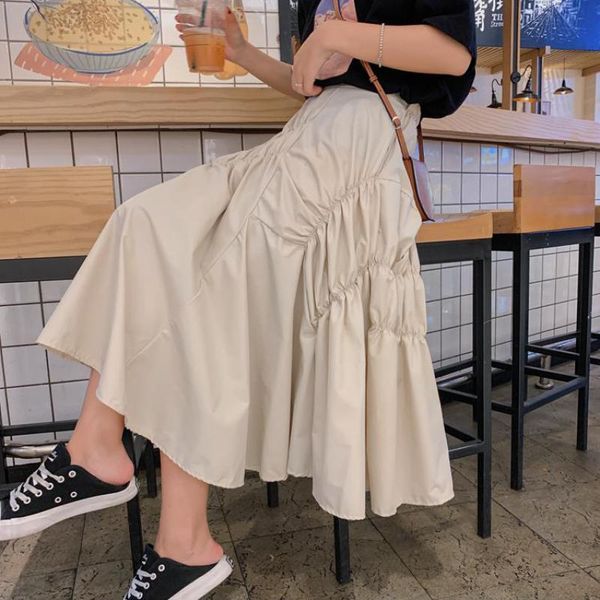 skirts 2021 summer arrival korean irregular skirt large pendulum patchwork woman long faldas largas elegantes, Black
skirts 2021 summer arrival korean irregular skirt large pendulum patchwork woman long faldas largas elegantes, Black