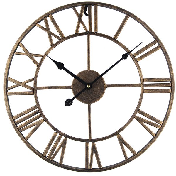 2021 new 40cm/50cm modern iron pendant silent retro diameter roman numeral metal large wall horloge murale clock 1u2j
2021 new 40cm/50cm modern iron pendant silent retro diameter roman numeral metal large wall horloge murale clock 1u2j