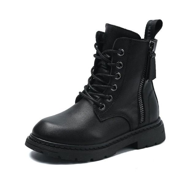 boots autumn & winter children bootswith short plush genuine leather kids shoes girls boys boot size 26-37, Black;grey
boots autumn & winter children bootswith short plush genuine leather kids shoes girls boys boot size 26-37, Black;grey