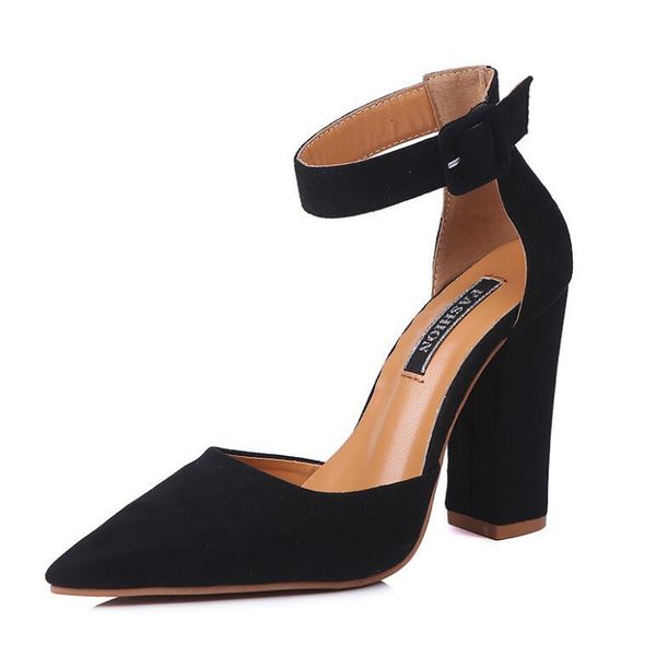 sandals 2021 summer fashion all-match thick heel with extra large size women's, Black
sandals 2021 summer fashion all-match thick heel with extra large size women's, Black