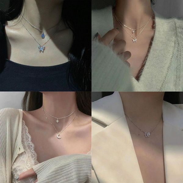 chains crystal butterfly necklace women aesthetic silver fashion pendant necklaces 2021
chains crystal butterfly necklace women aesthetic silver fashion pendant necklaces 2021