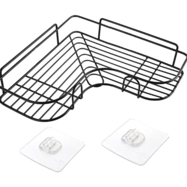 hooks & rails bathroom kitchen punch corner frame shower shelf shampoo storage rack holder with suction cup accessories
hooks & rails bathroom kitchen punch corner frame shower shelf shampoo storage rack holder with suction cup accessories