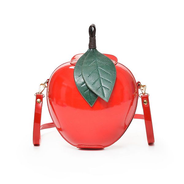 bag women 2020 new personality creative cute apple shouldr bag fashion cartoon round messenger bag, Black;red
bag women 2020 new personality creative cute apple shouldr bag fashion cartoon round messenger bag, Black;red
