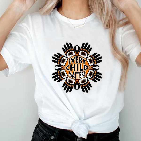 women's t-shirt every child matters t shirts hope equality graphic print tee classic clothing simplicity casual tshirts loose top, White
women's t-shirt every child matters t shirts hope equality graphic print tee classic clothing simplicity casual tshirts loose top, White