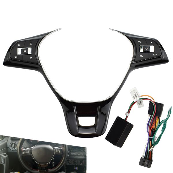 car steering switch wheel remote wireless control button for vw j-etta golf polo passat multi-function controller universal white backlight
car steering switch wheel remote wireless control button for vw j-etta golf polo passat multi-function controller universal white backlight
