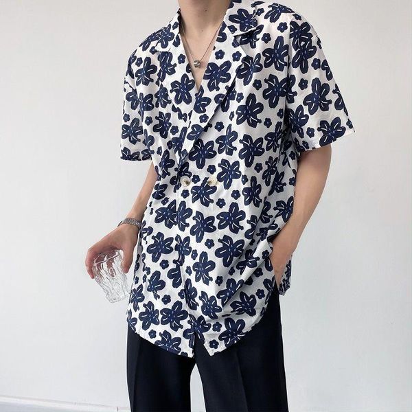 men's casual shirts mens printed short sleeve oversize streetwear hip hop gothic vintage fashion male dress social club outfits, White;black
men's casual shirts mens printed short sleeve oversize streetwear hip hop gothic vintage fashion male dress social club outfits, White;black