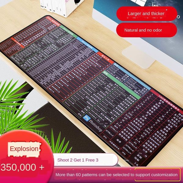 mouse pads & wrist rests extra large office computer deskpad thickened cute girl shortcut keys full set of keyboard excel cad notebook
mouse pads & wrist rests extra large office computer deskpad thickened cute girl shortcut keys full set of keyboard excel cad notebook