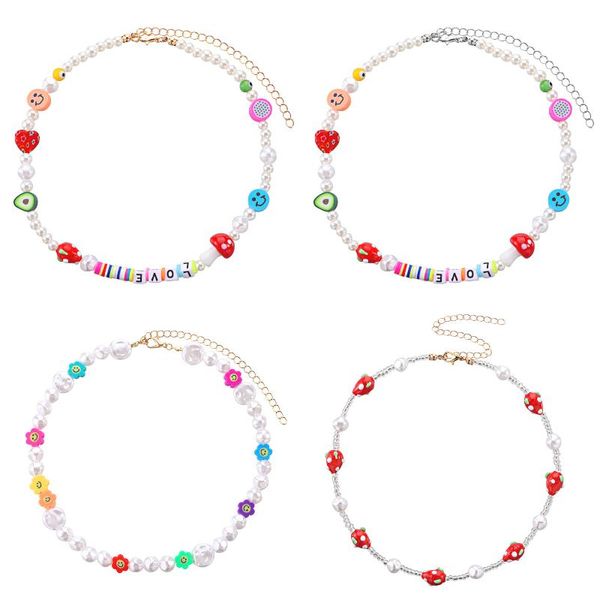 chokers bohemian women strand necklace fashion vintage simulated pearl fruit beads korean short choker for girls party gift, Golden;silver
chokers bohemian women strand necklace fashion vintage simulated pearl fruit beads korean short choker for girls party gift, Golden;silver