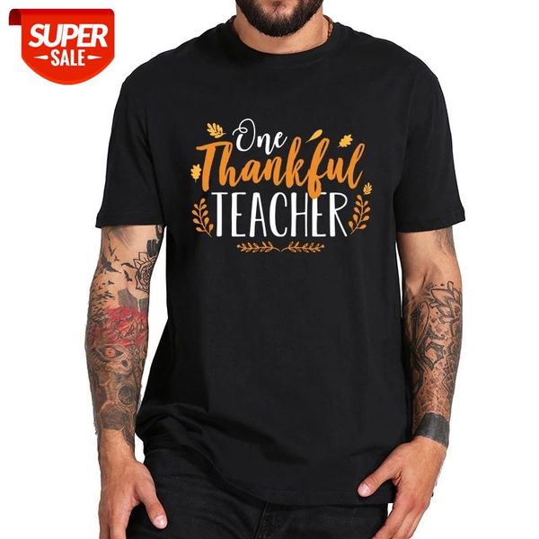 one thankful teacher t shirt funny fall thanksgiving autumn tshirt eu size pure cotton cool homme comfortable #qy0v, White;black
one thankful teacher t shirt funny fall thanksgiving autumn tshirt eu size pure cotton cool homme comfortable #qy0v, White;black