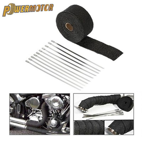 exhaust pipe 5cm*5m motorcycle heat shield wrap thermal tape fiberglass insulation roll resistant with stainless ties
exhaust pipe 5cm*5m motorcycle heat shield wrap thermal tape fiberglass insulation roll resistant with stainless ties