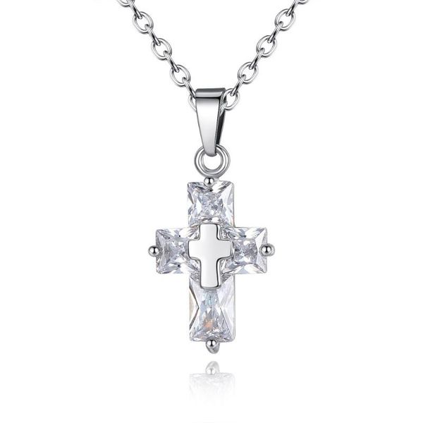vintage crystal cross religious metal 3 color pendant necklace hip hop christian jesus cool classic chain necklace jewelry gifts, Silver
vintage crystal cross religious metal 3 color pendant necklace hip hop christian jesus cool classic chain necklace jewelry gifts, Silver
