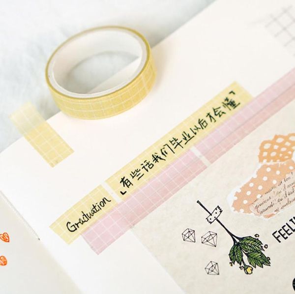 gift wrap 4pcs/set washi tape grid solid color cute decorative adhesive masking for stickers scrapbooking diy stationery
gift wrap 4pcs/set washi tape grid solid color cute decorative adhesive masking for stickers scrapbooking diy stationery
