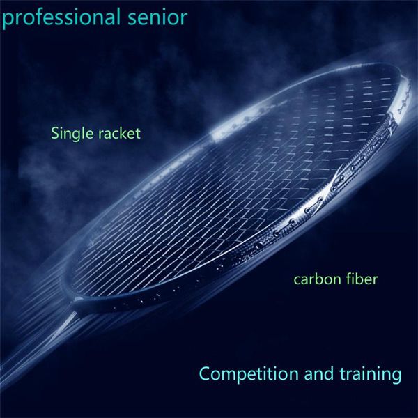 professional senior badminton racket offensive 5u match training super light carbon fiber 6u ball single battledore logo
professional senior badminton racket offensive 5u match training super light carbon fiber 6u ball single battledore logo