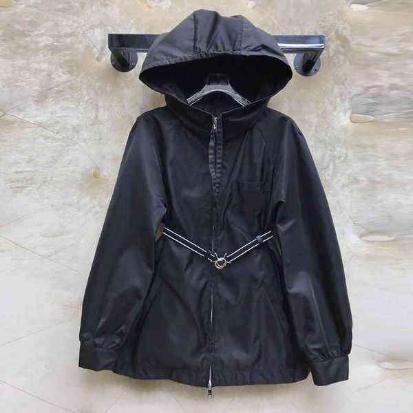 women's jackets jackets runway fashion lady solid color loose casual women spring hooded zipper with belt streetwear jacket thin aif6, Black;brown
women's jackets jackets runway fashion lady solid color loose casual women spring hooded zipper with belt streetwear jacket thin aif6, Black;brown