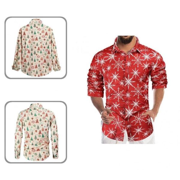 men's casual shirts fabulous men shirt long sleeve single-breasted christmas spring autumn, White;black
men's casual shirts fabulous men shirt long sleeve single-breasted christmas spring autumn, White;black