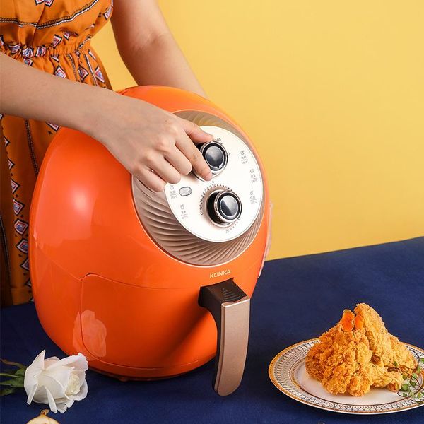 air fryers konka 3.5l fryer kgkz-as3 multi-functional oil-smokeless intelligent three-dimensional circulation electric
air fryers konka 3.5l fryer kgkz-as3 multi-functional oil-smokeless intelligent three-dimensional circulation electric