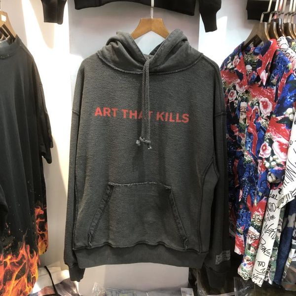 men's hoodies & sweatshirts vintage nice washed heavy fabric men hoodie art that kills women hooded oversize pullover japanese, Black
men's hoodies & sweatshirts vintage nice washed heavy fabric men hoodie art that kills women hooded oversize pullover japanese, Black