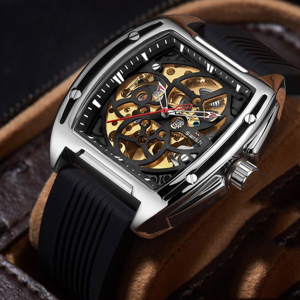 luxury automatic men fashion tours mechanical clocks waterproof siles sports relogio masculino s design, Slivery;brown
luxury automatic men fashion tours mechanical clocks waterproof siles sports relogio masculino s design, Slivery;brown