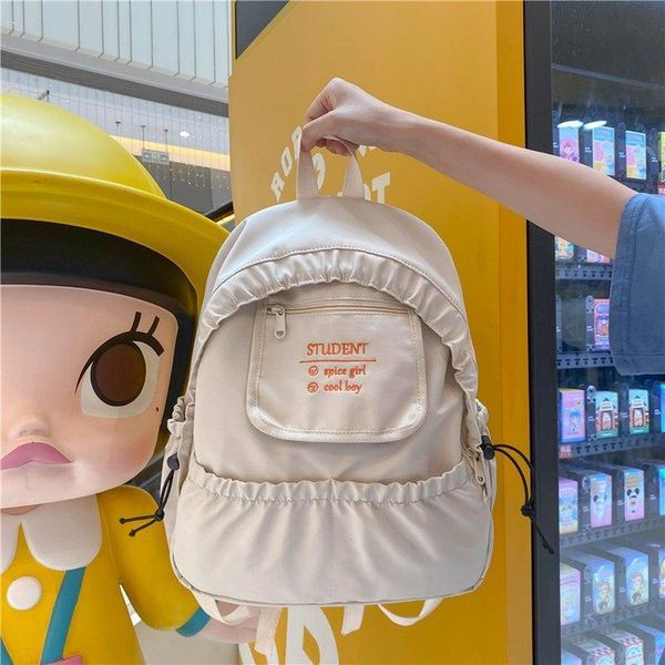 backpack fashion black white women nylon school bag backpacks for teengers gilrs large capacity simplicity travel
backpack fashion black white women nylon school bag backpacks for teengers gilrs large capacity simplicity travel
