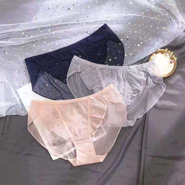 women's panties thin translucent net yarn solid color women briefs quick dry breathable soft pantie high qual elastic female underwear, Black;pink
women's panties thin translucent net yarn solid color women briefs quick dry breathable soft pantie high qual elastic female underwear, Black;pink